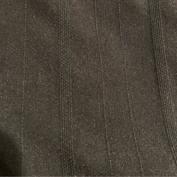 A-List by Wrapper Junior Women’s Black Long Flare Shorts 5 - Picture 3 of 7